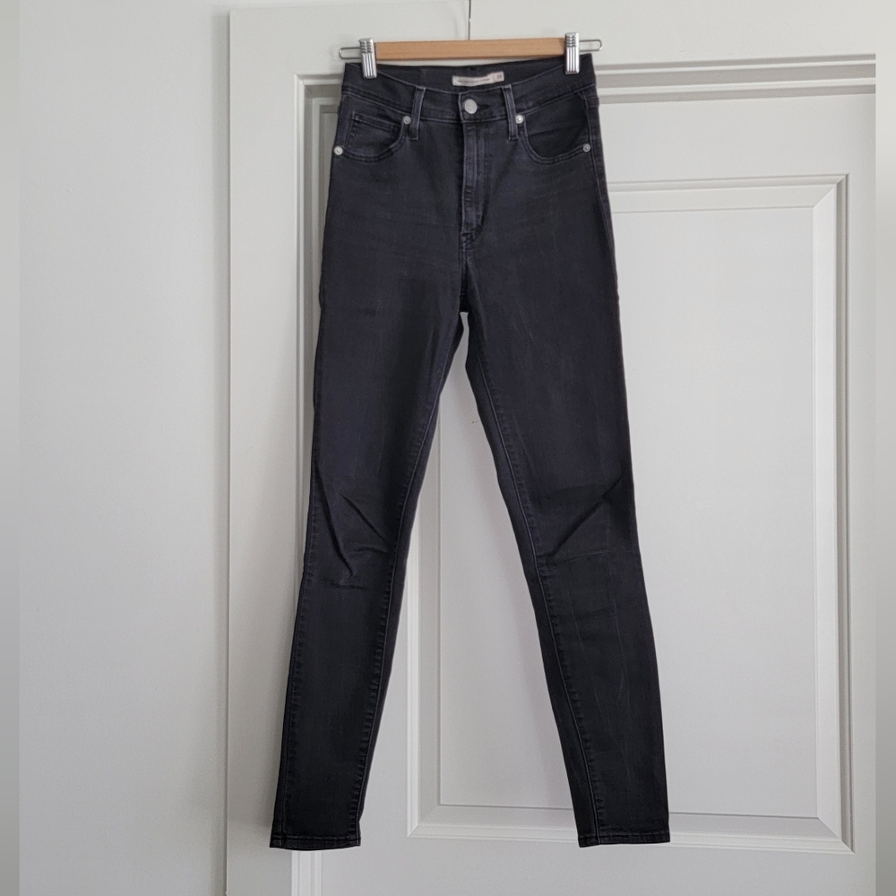 Levi's Mile High Super Skinny Women's Jeans - Black Sz 24